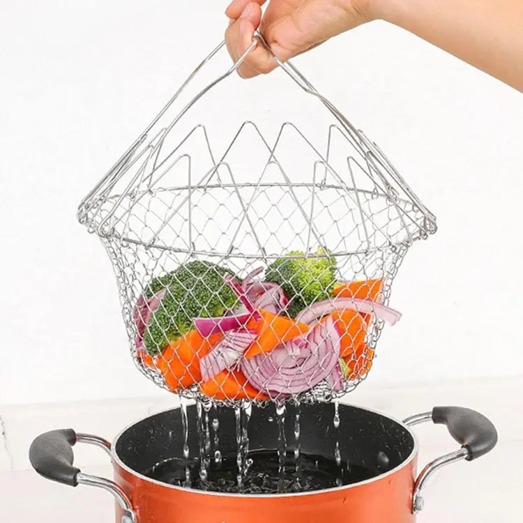 MULTIFUNCTIONAL FOLDABLE CHEF BASKET