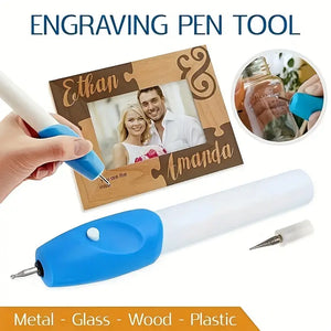 Electric engraving pen