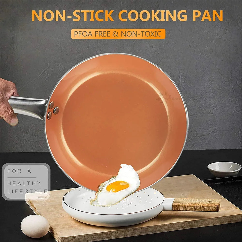 Non-stick Copper Frying Pan