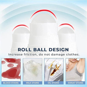 Portable clothes stain remover ball