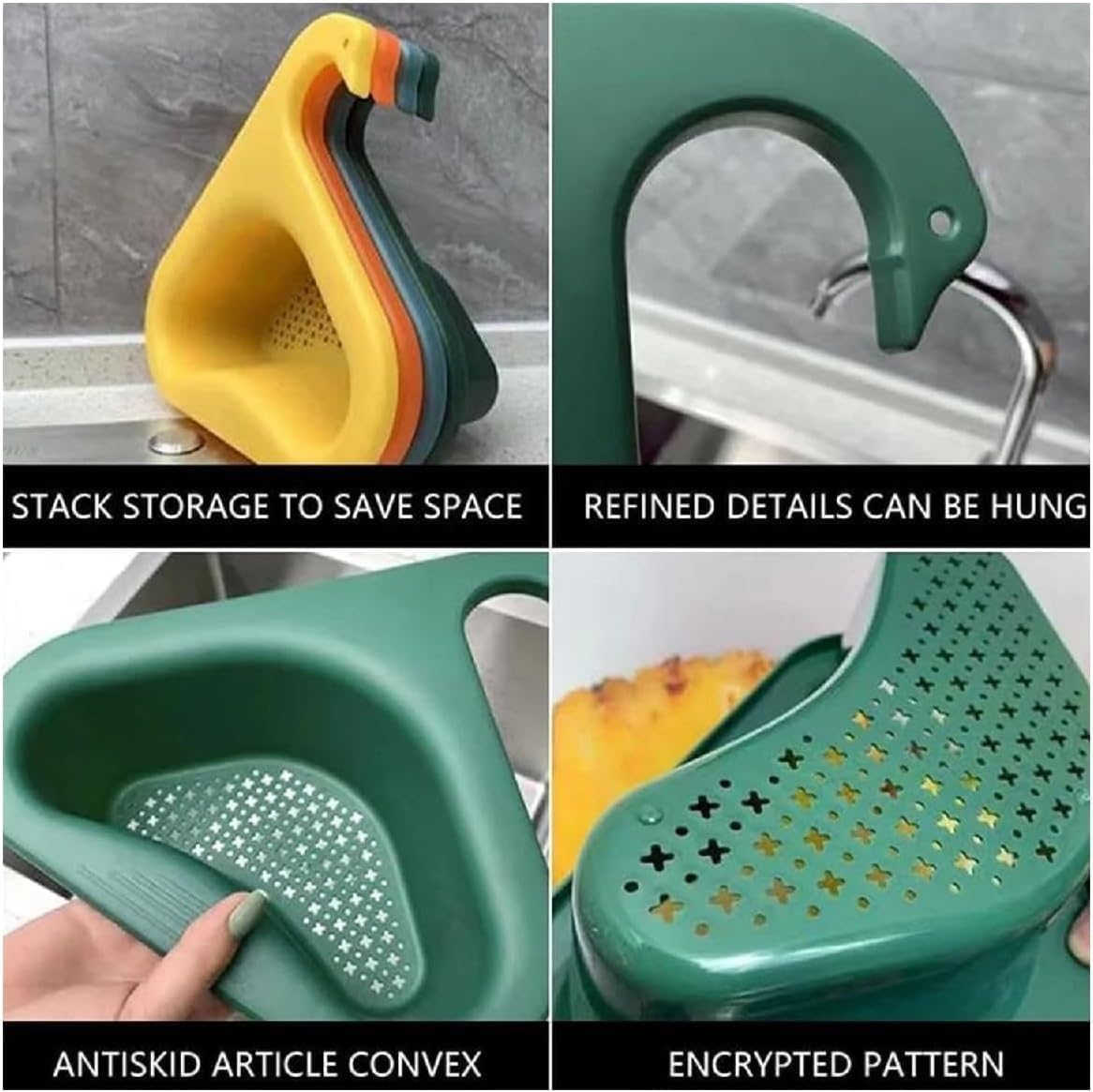Kitchen sink drain basket