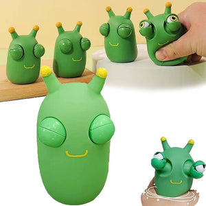 Funny Grass Worm Pinch Toy