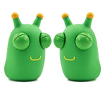 Funny Grass Worm Pinch Toy