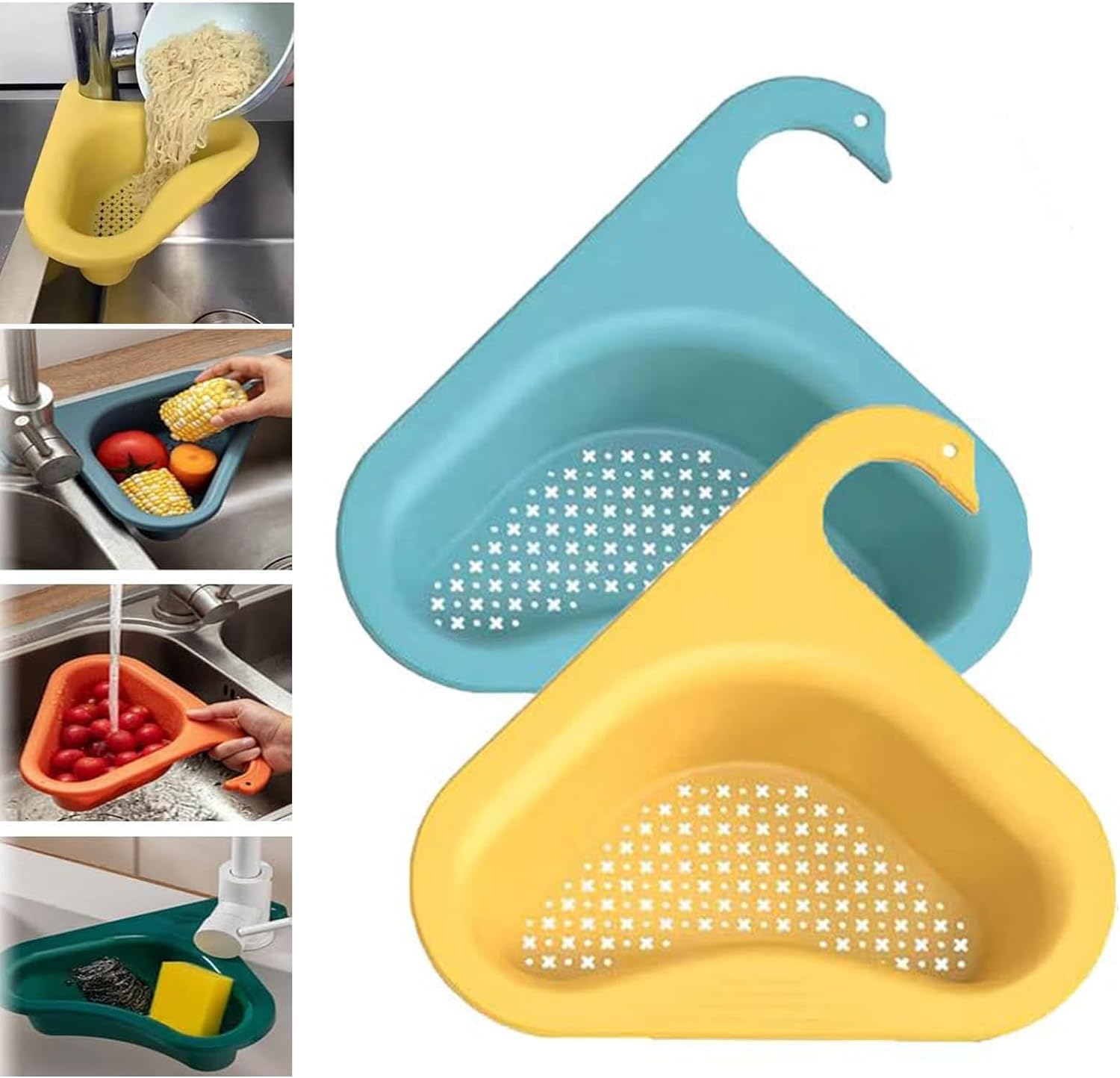 Kitchen sink drain basket