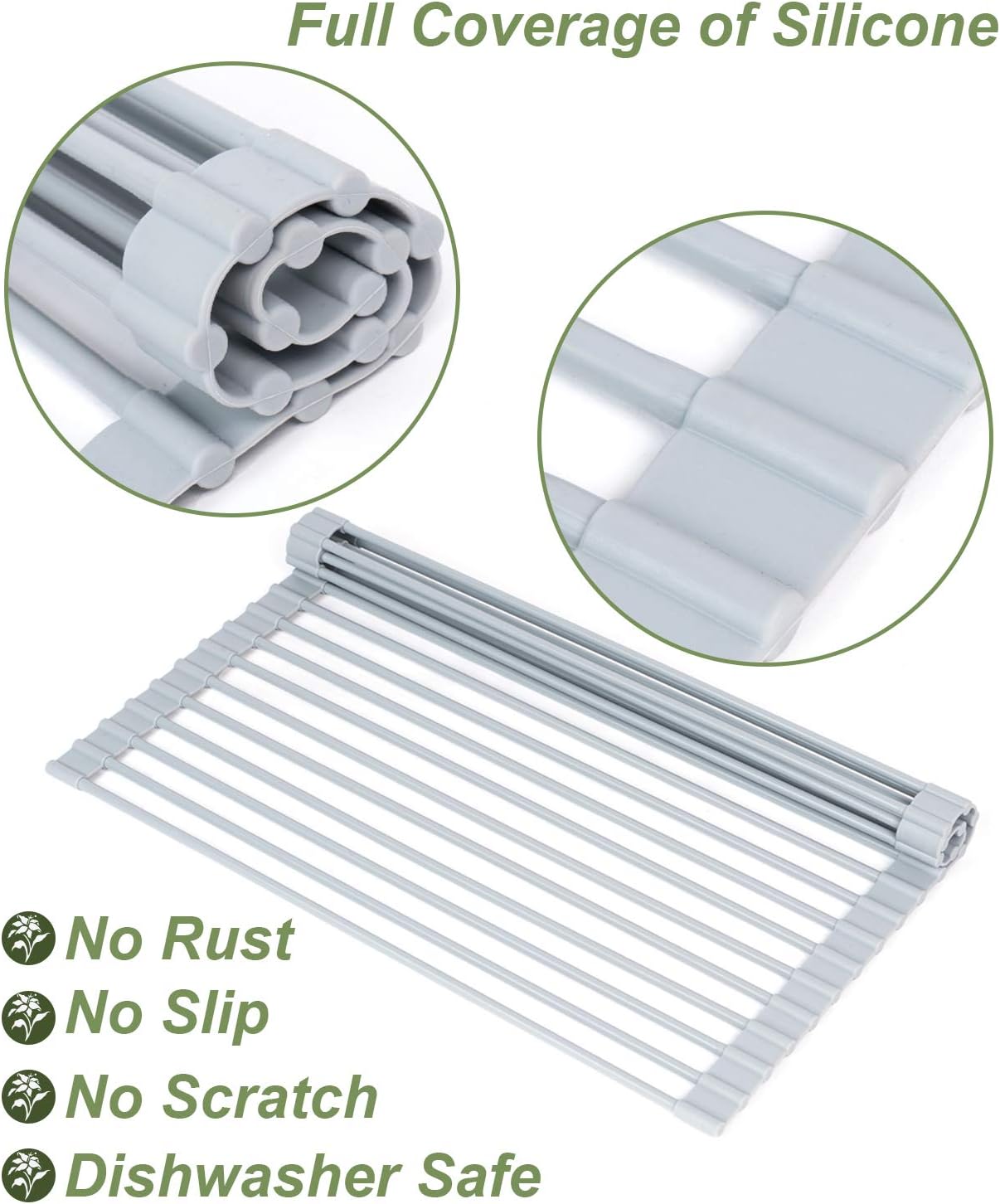 Roll-Up Dish Drying Rack