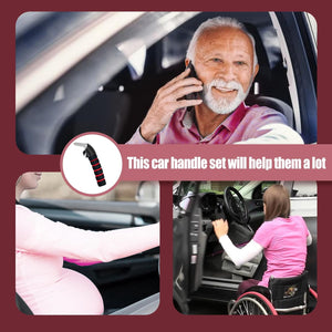 Multifunctional 3-in-1 Car Door Safety Handle