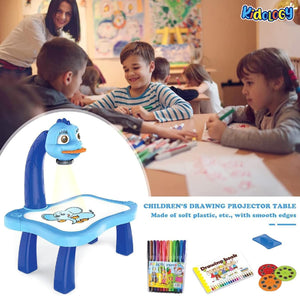 Children projection drawing board