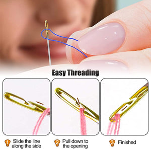 Self Threading Needles