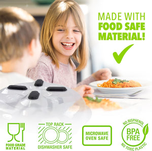 Hover Cover Microwave Lid