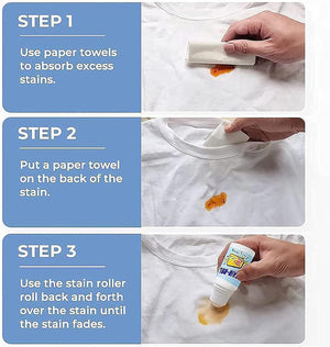 Portable clothes stain remover ball