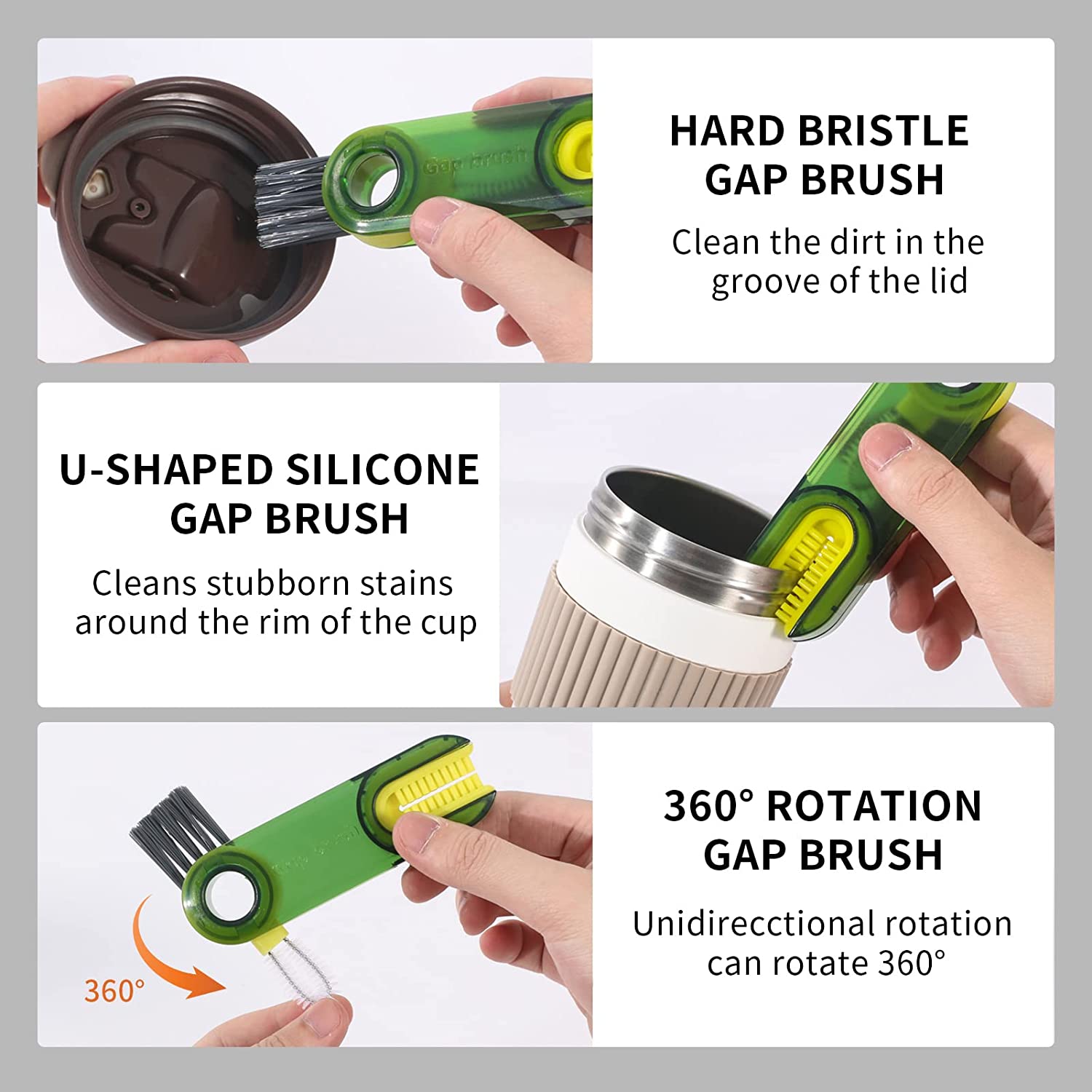 3-in-1 Multi-functional Cleaning Brush