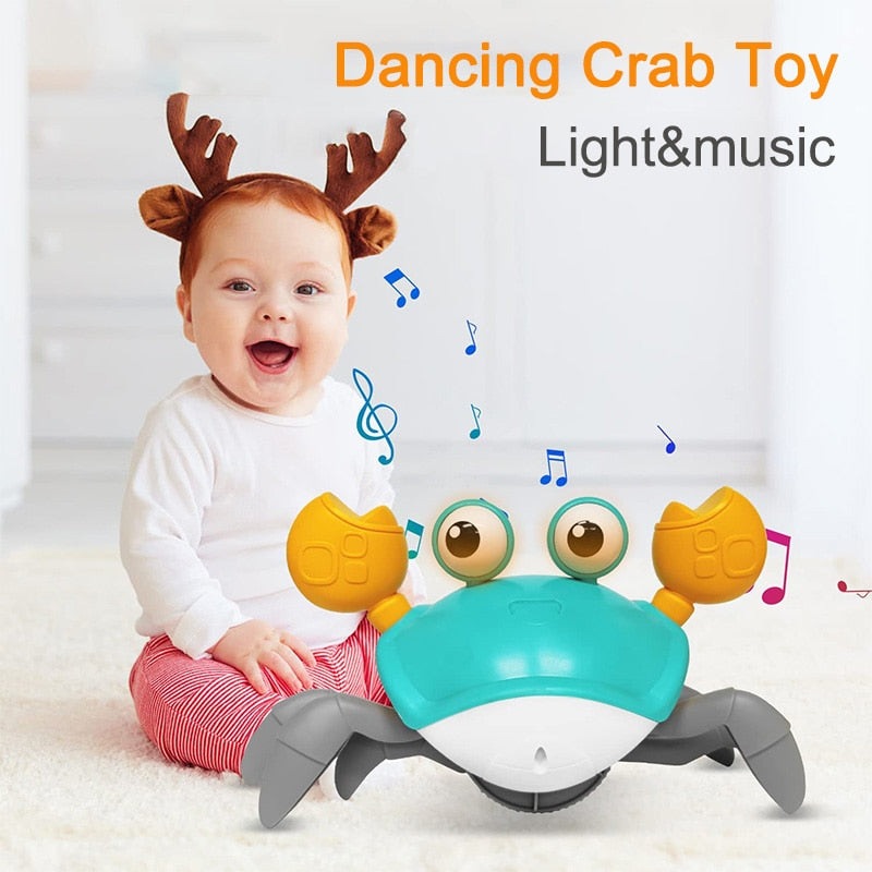 Cute Sensing Crawling Crab Baby Toys & Shoes