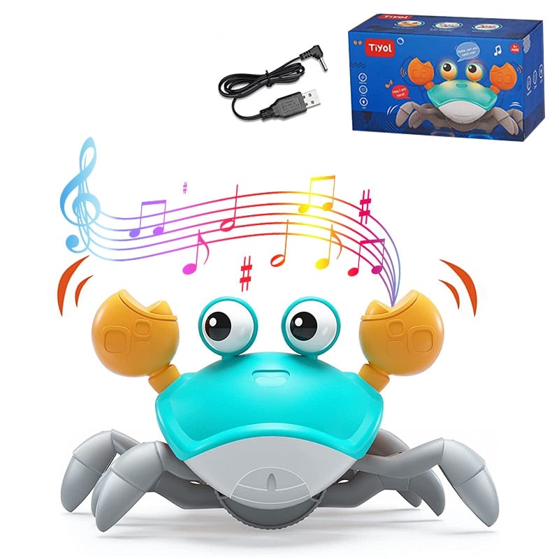 Cute Sensing Crawling Crab Baby Toys & Shoes