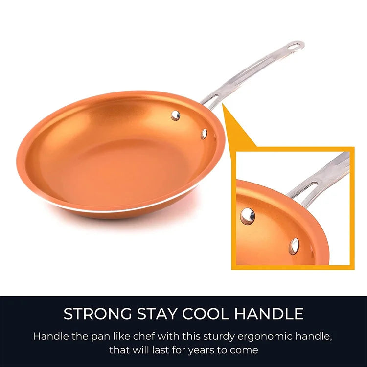 Non-stick Copper Frying Pan