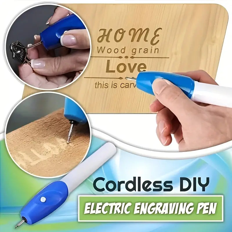 Electric engraving pen