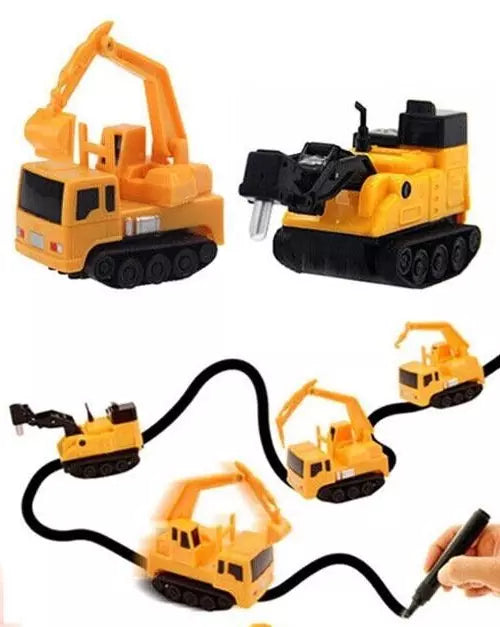 Trace racer inductive toy