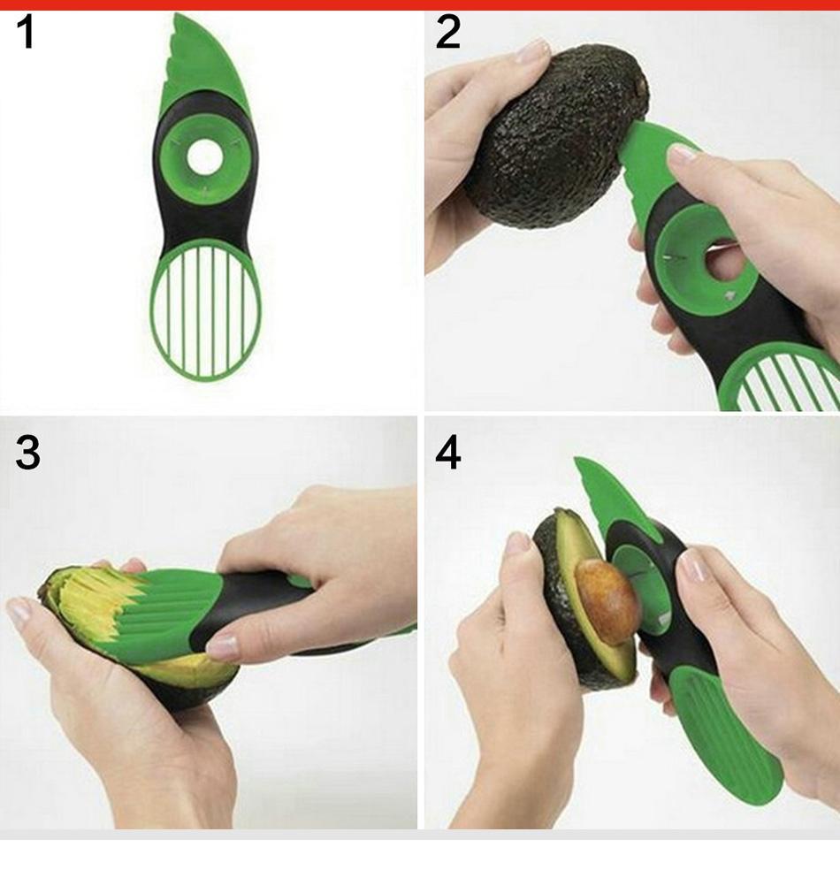 3in1 Multi-Function Avocado Slicer