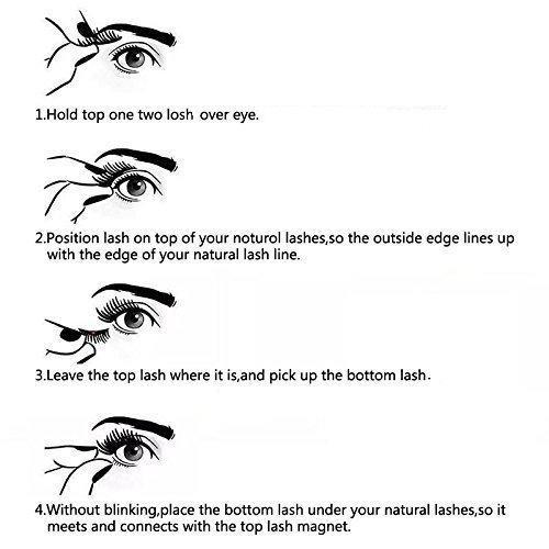 3D Magnetic False Eyelashes