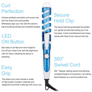Electric Magic Hair Curler Crimping Wand