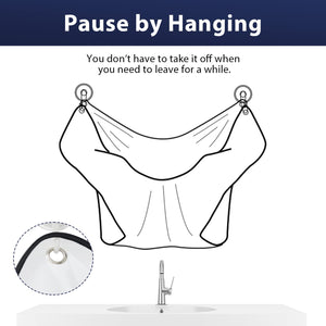 Beard Shaving Apron Hair Catcher