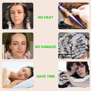 Heatless Hair Curlers