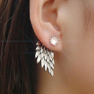 Angel Wings Stud Earrings