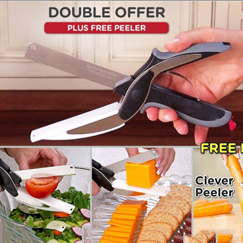 Cutter Knife and Cutting Board Scissors