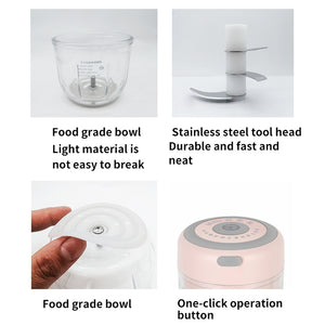 Mini Electric Garlic Chopper