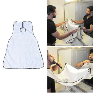 Beard Shaving Apron Hair Catcher