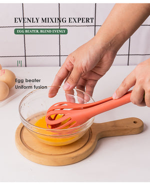 2 in 1 Food Clip & Egg Whisk