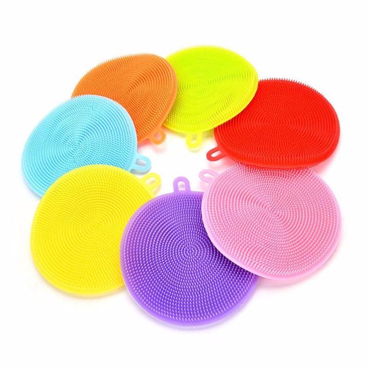 Silicone Dish Washing Sponge Antibacterial