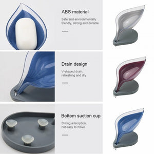 Creative Design Leaf Shape Soap Holder