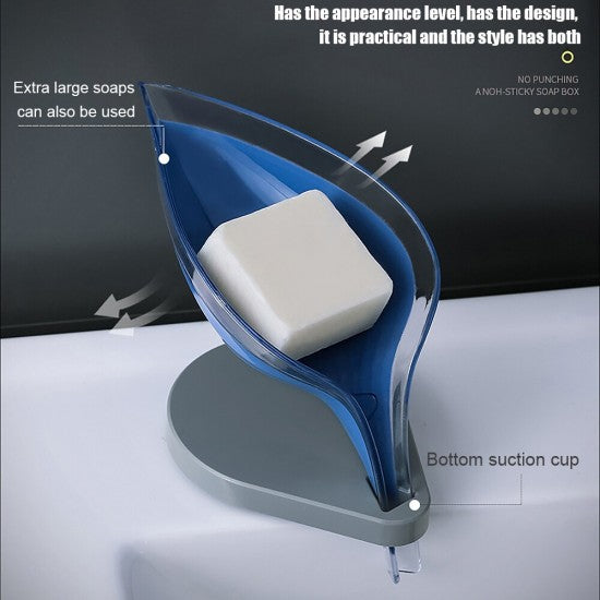 Creative Design Leaf Shape Soap Holder