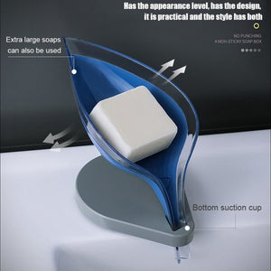 Creative Design Leaf Shape Soap Holder
