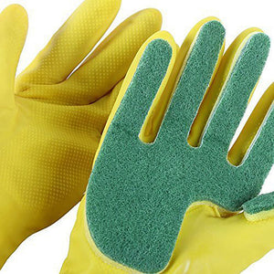 Sponge Dishwashing Gloves