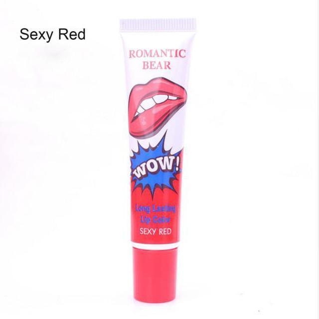 WOW Peel-Off Colored Lip Stain Gloss(Set of 6)