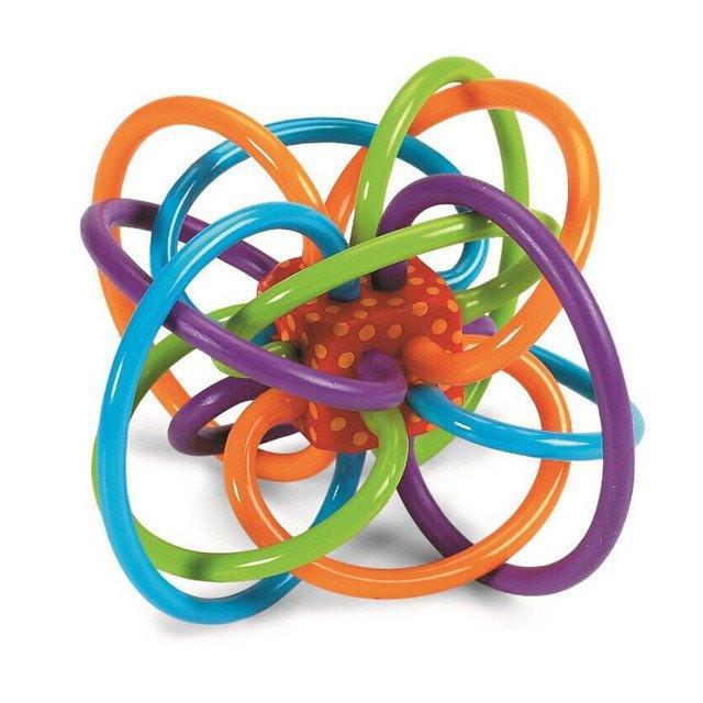 Rattle and Sensory Teether Activity Toy