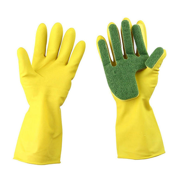Sponge Dishwashing Gloves