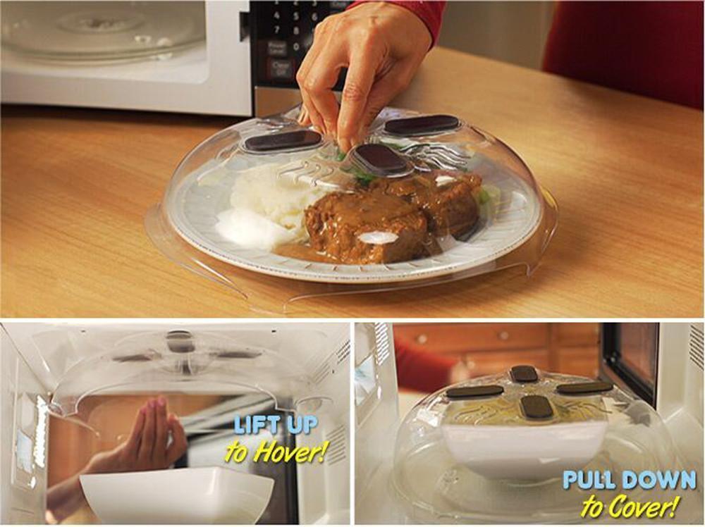 Hover Cover Microwave Lid