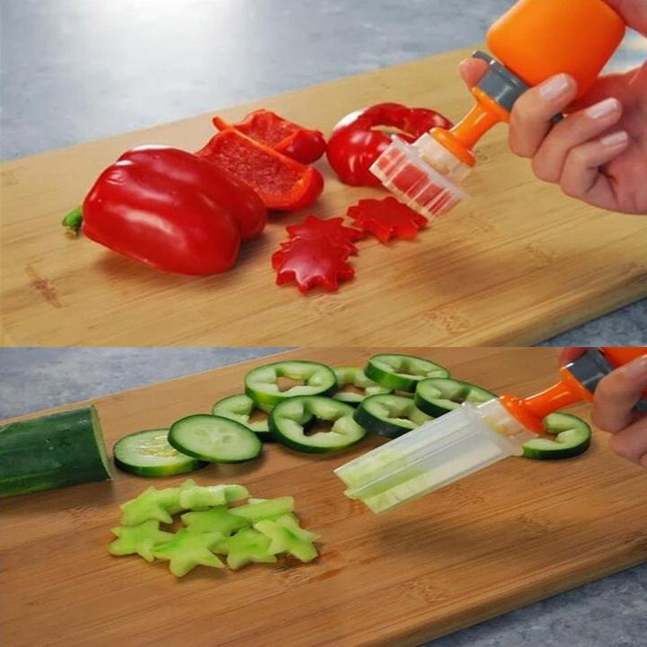 Push & Pop Fruit & Vegetable Shaper
