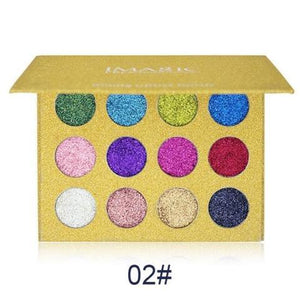Luxury collection Pressed glitter palette